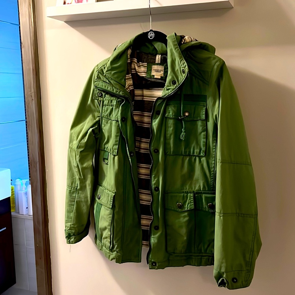 Lands end canvas. Lined jacket.